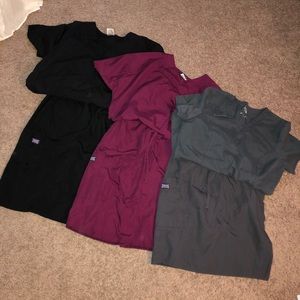 Work Scrubs Skirt and Top Sets